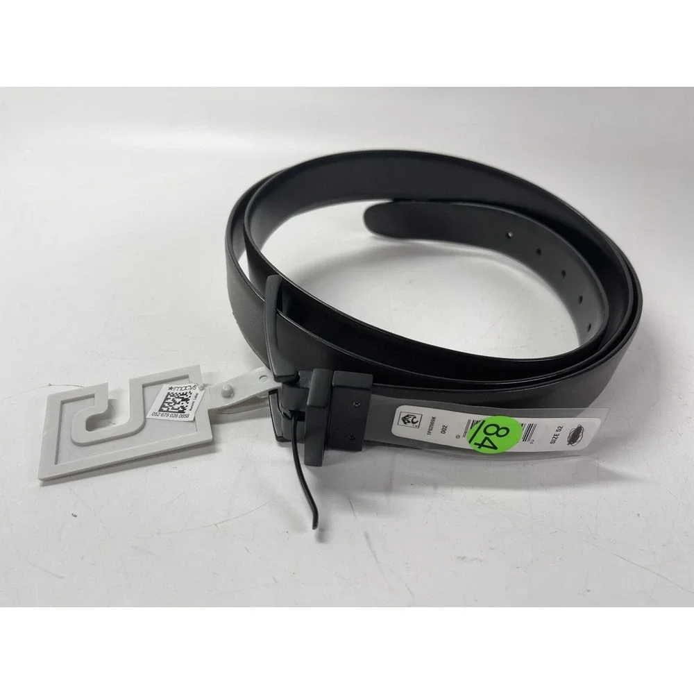 Perry Ellis Portfolio Mens Reversible Belt Size 52 Black & Brown New